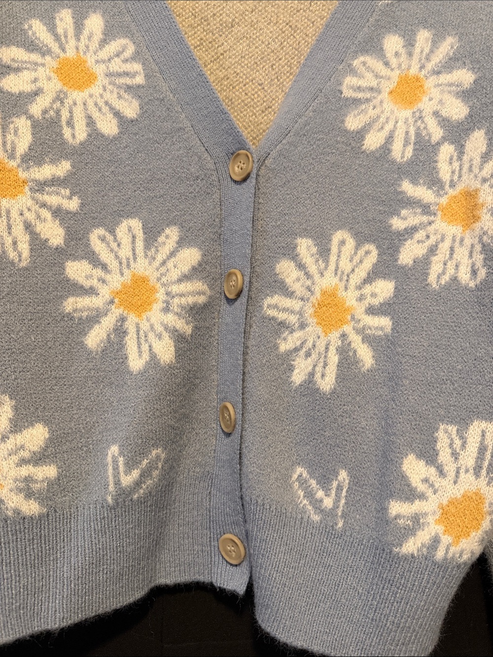 Button Up Sweater - Picture 3 of 5